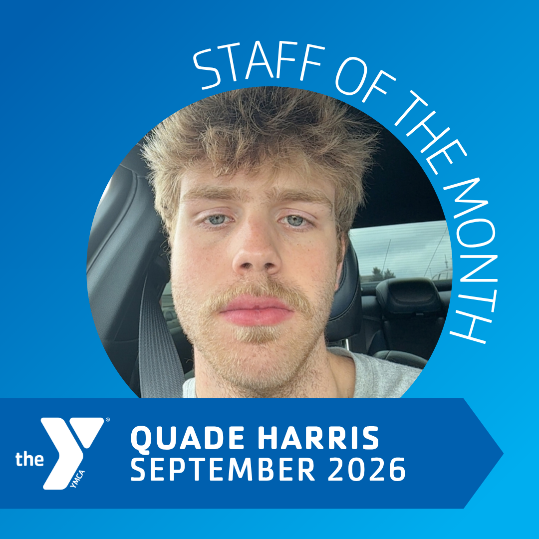 September 2026 Staff Member of the Month - Quade Harris
