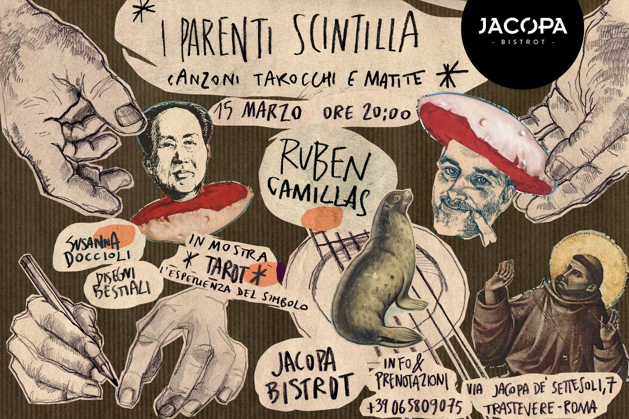 I Parenti Scintilla - Canzoni, Tarocchi e Matite