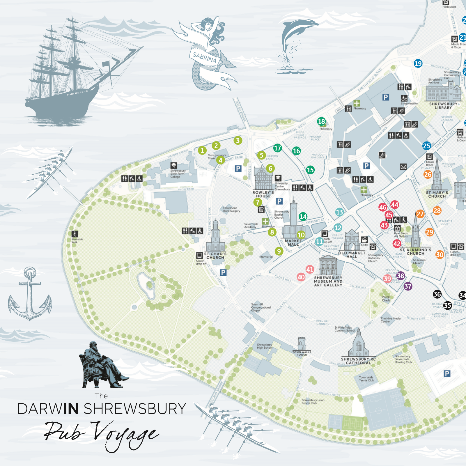 Shrewsbury Pub Voyage