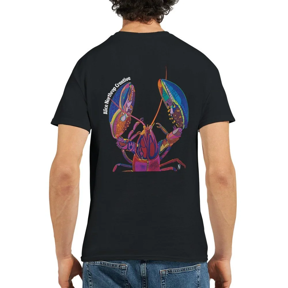 NEW Larry Cotton Unisex T-Shirt in black