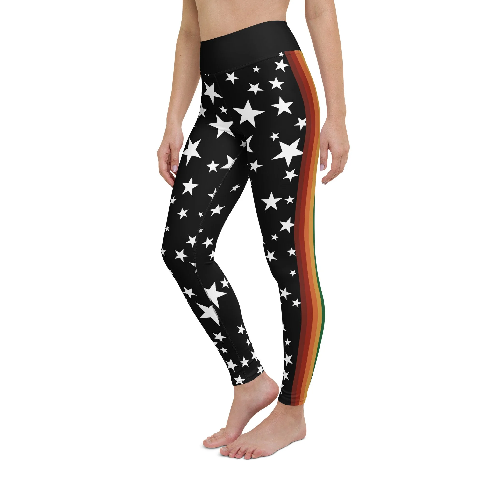 RAINBOW STAR - HIGH RISE LEGGINGS