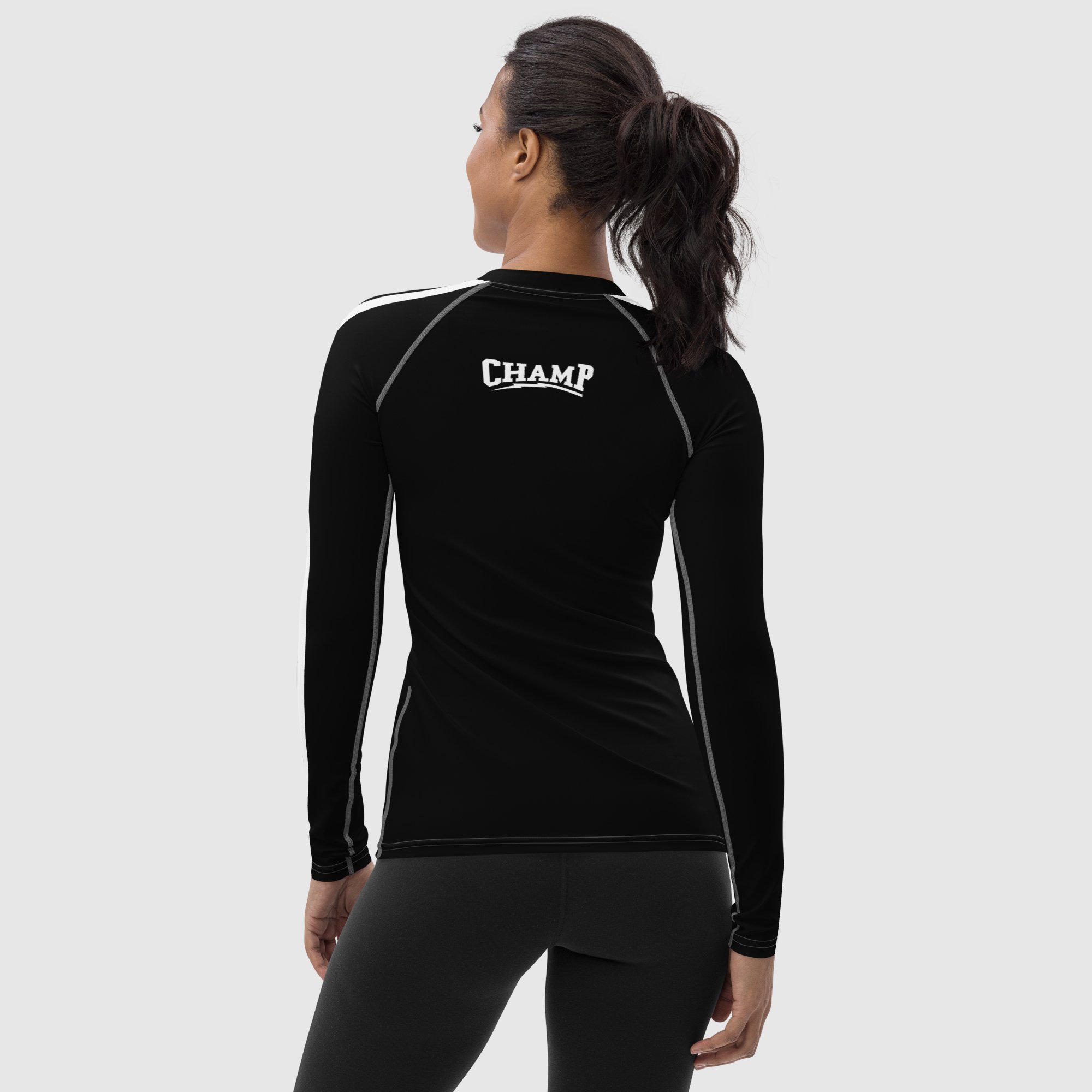 CHAMP BLACK Long Sleeve — FOR THE LOVE OF ROCKSTARS