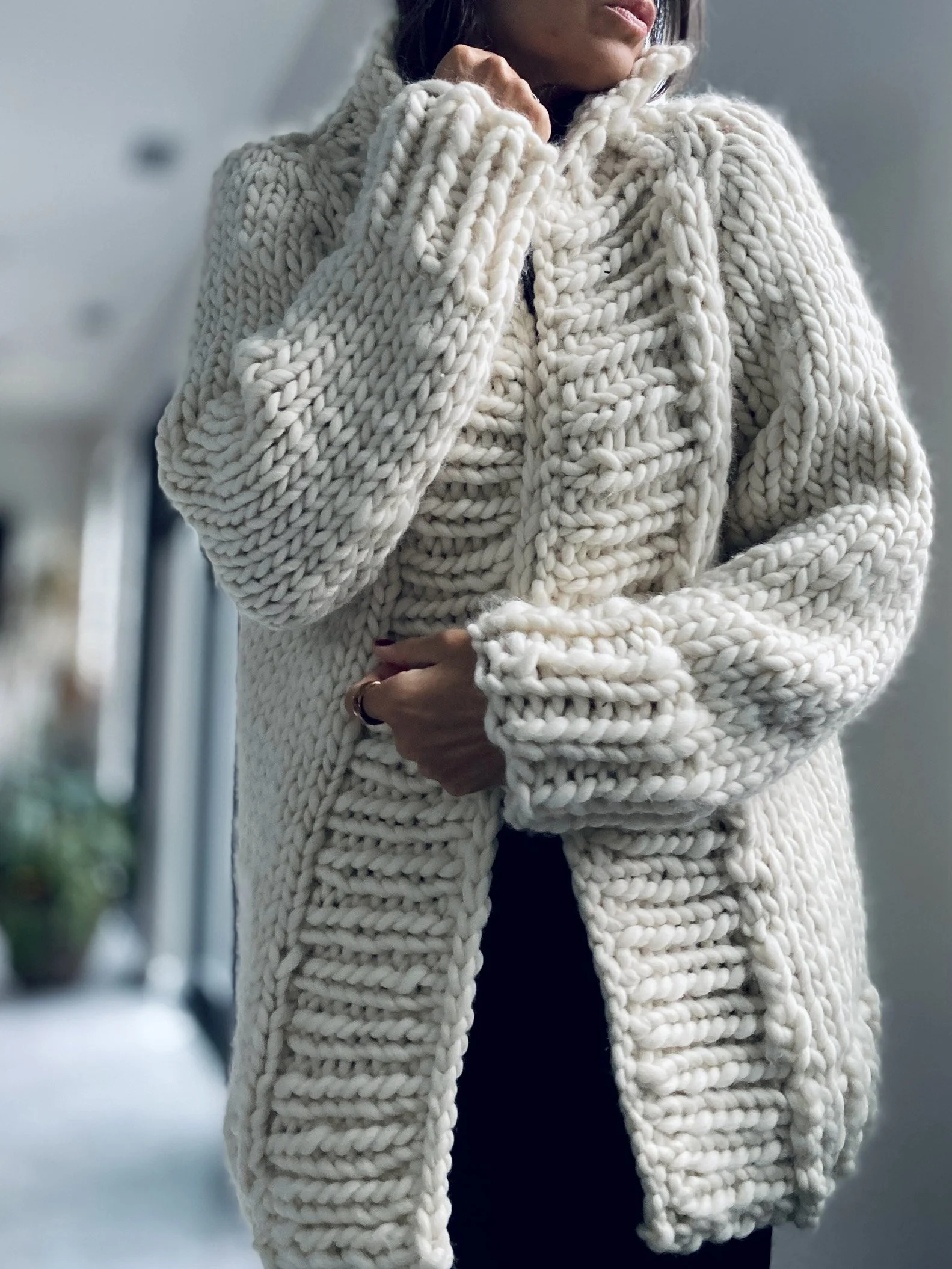CLASSIC CREAM CARDIGAN FOR THE LOVE OF ROCKSTARS.jpg