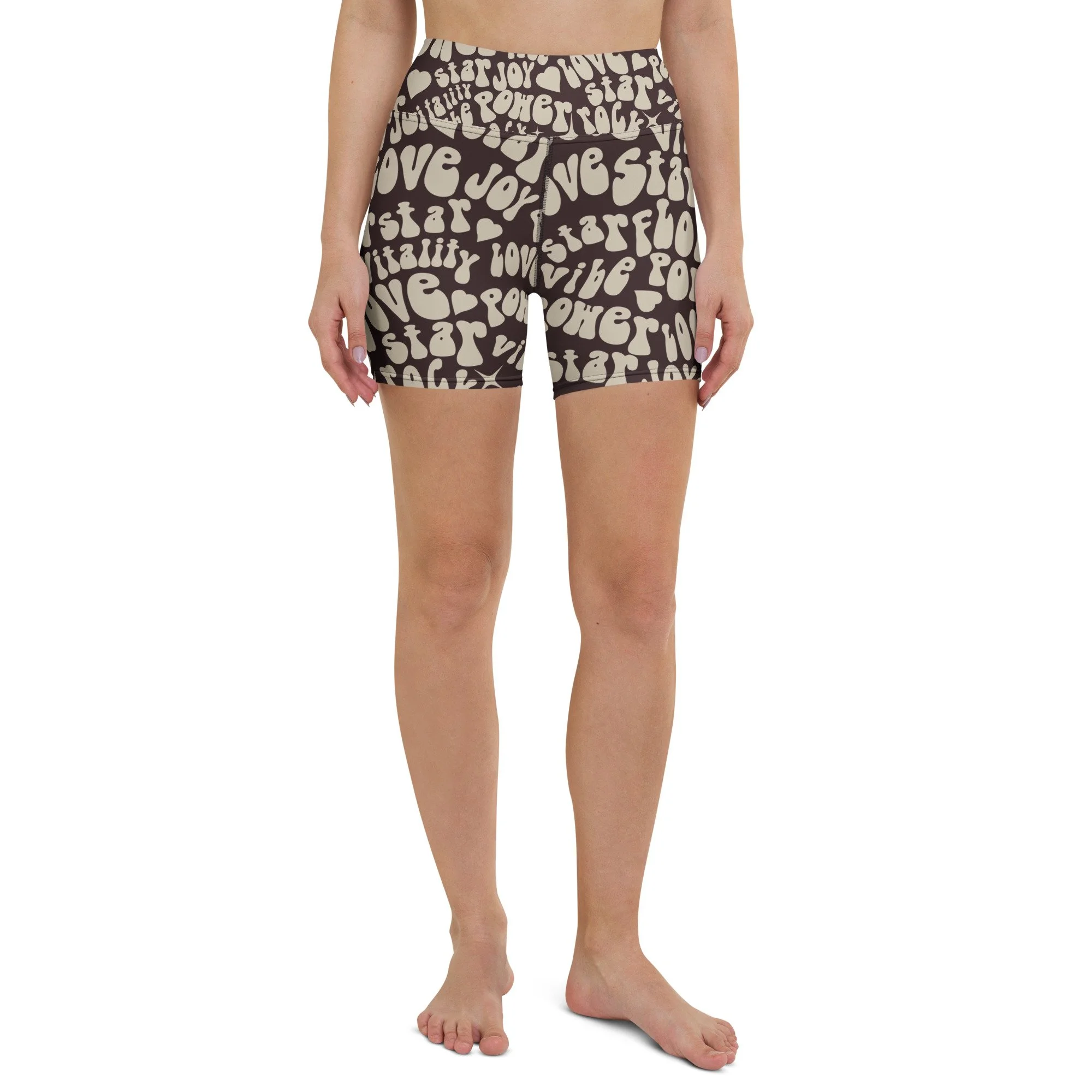 All the Vibes Yoga Shorts Front.jpg