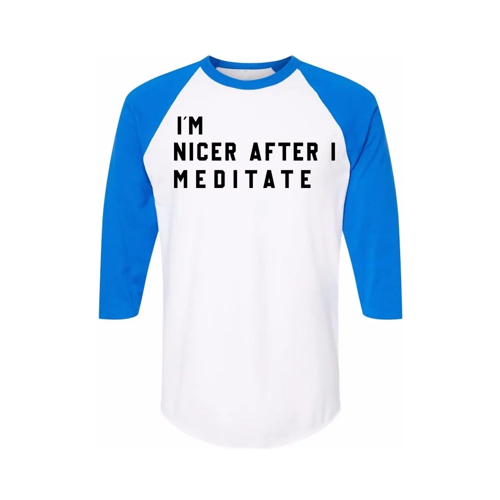 I'M NICER AFTER I MEDITATE TOP TEE TRUE BLUE.jpg
