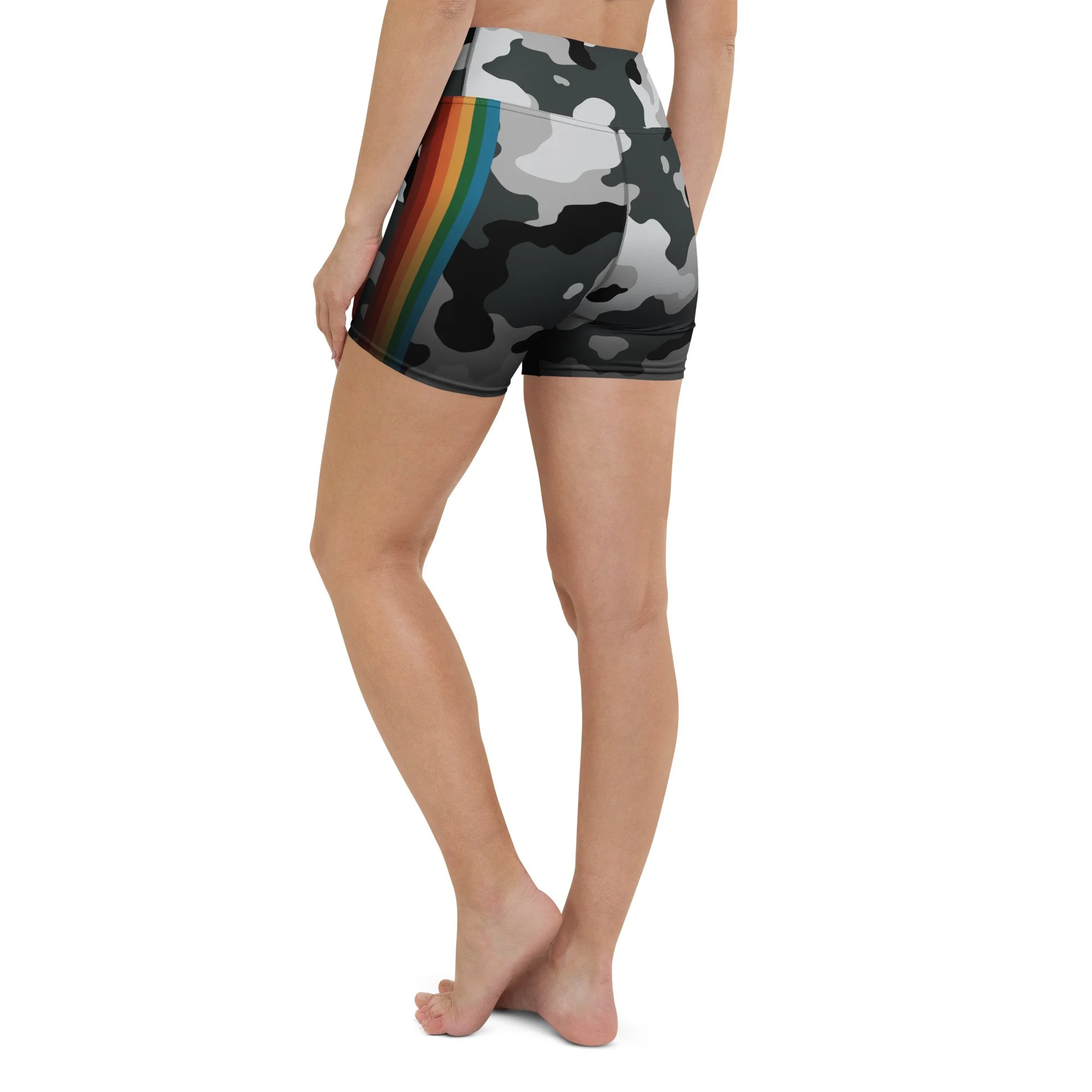 Urban Rainbow Yoga Shorts For the Love of Rockstars.jpg