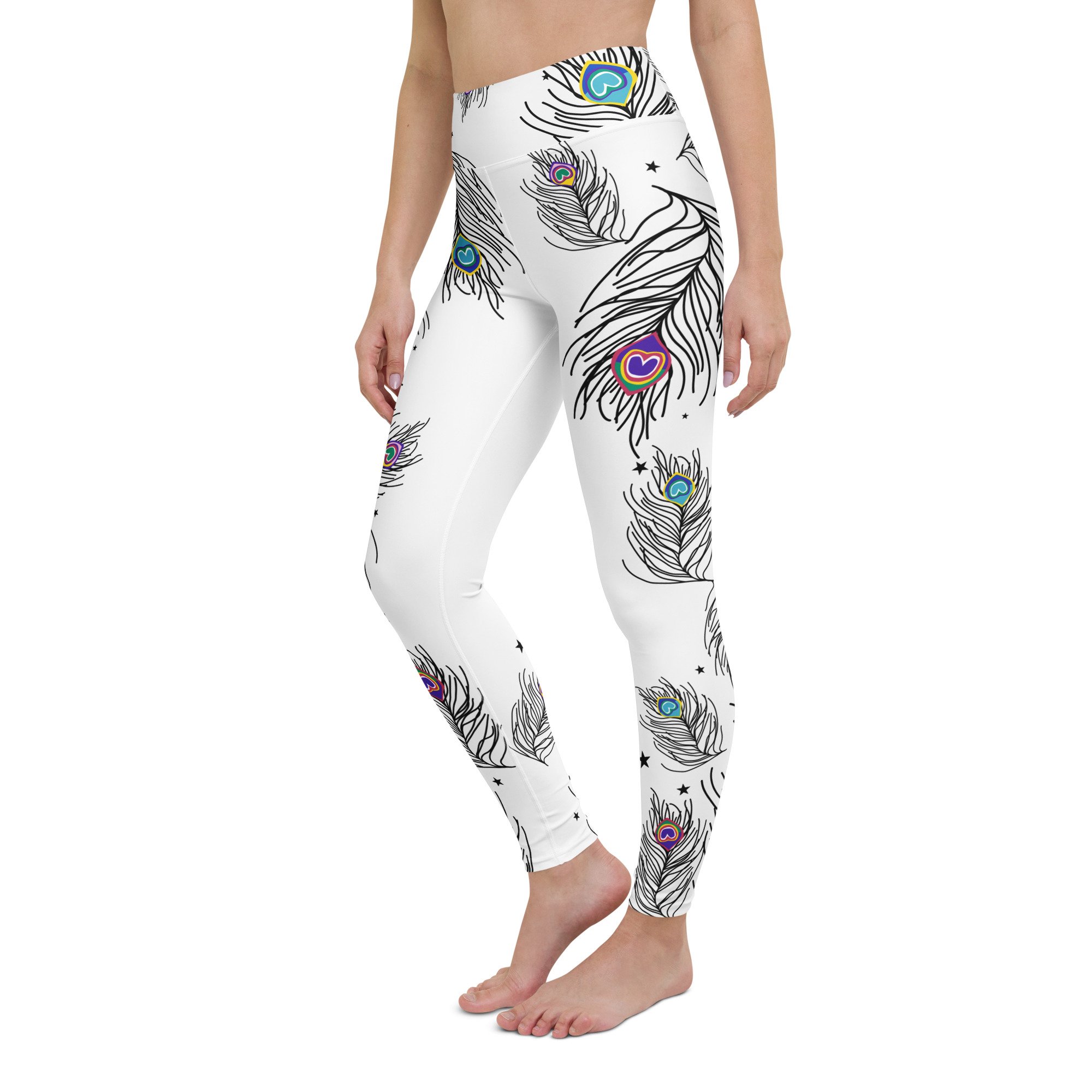 PEACK LOVE WHITE LEGGINGS ROCKSTARS.jpg