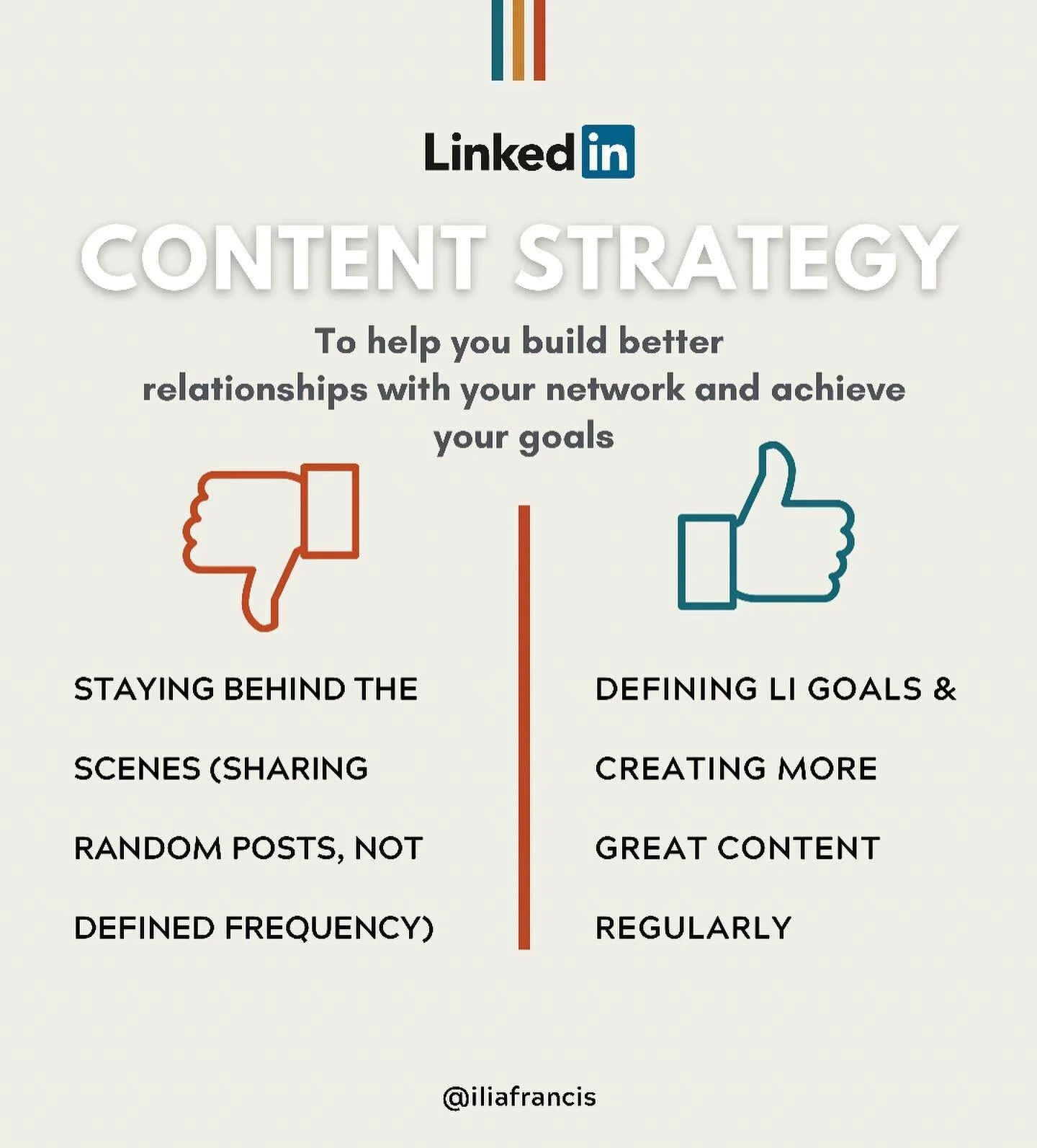 How to get your Visibility Up &amp; Crushing on LinkedIn without spending 10 hours a day in it.

The secret sauce?

🧭PLAN
🧭PLAN
🧭PLAN

Then put that plan in your Calendar and

✔Do the work
✔Do the work
✔Do the work

As you can see in the planner b