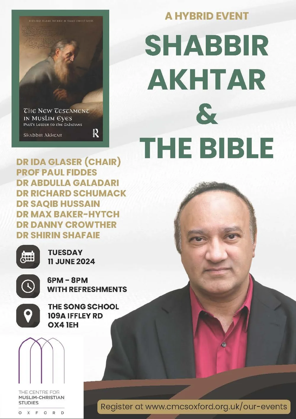 Shabbir B R Panel Discussion: Shabbir Akhtar and the Bible — Centre for Muslim ...