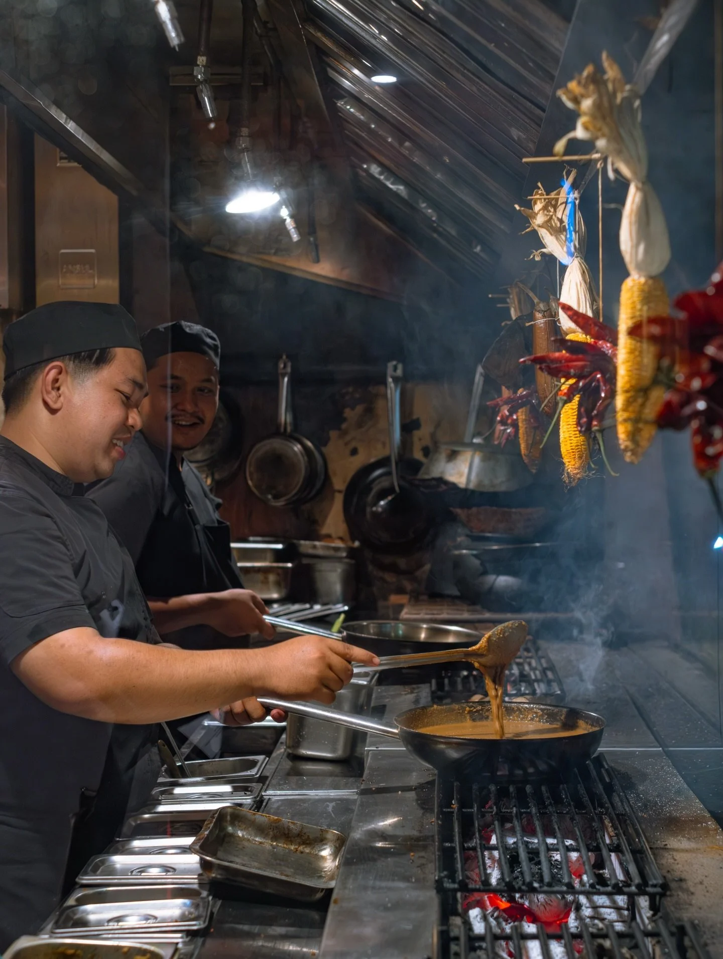 From the heat of the charcoal to the heart of the kitchen &mdash; our grill team stirs, flips, and fires up dishes packed with Indonesian soul. Experience authentic Indonesian grilling at the best Indonesia grill restaurant in Ubud. Reserve your spot