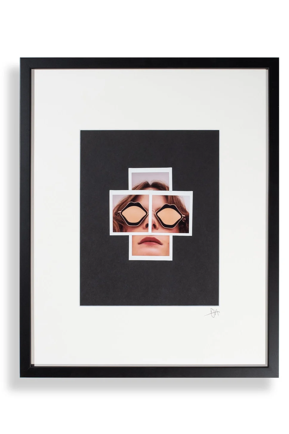 CROSS, FUJIFILM DECONSTRUCTIVE COLLAGE, 40X50 CM, 2018