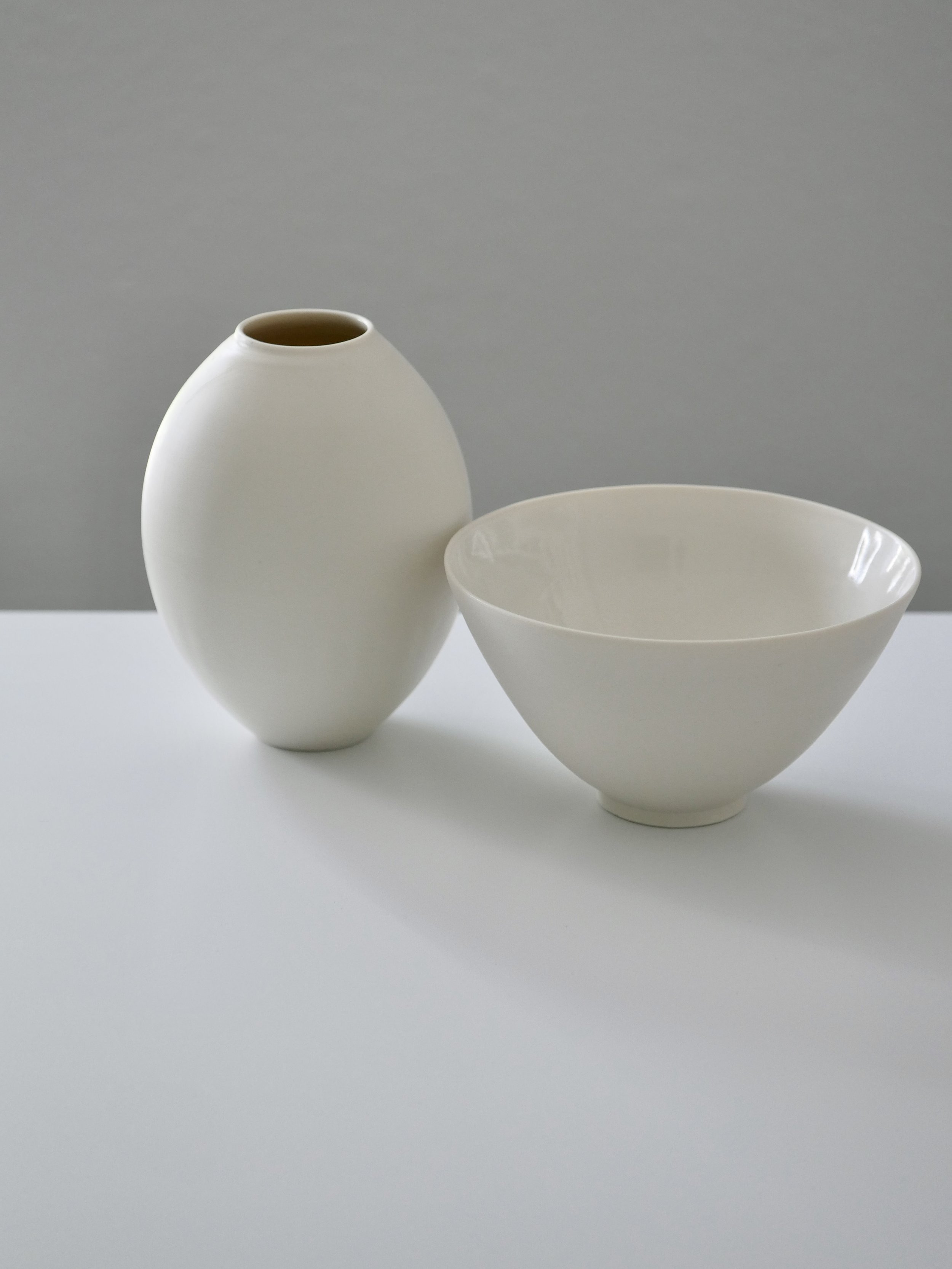 Naked Vase and Bowl Set