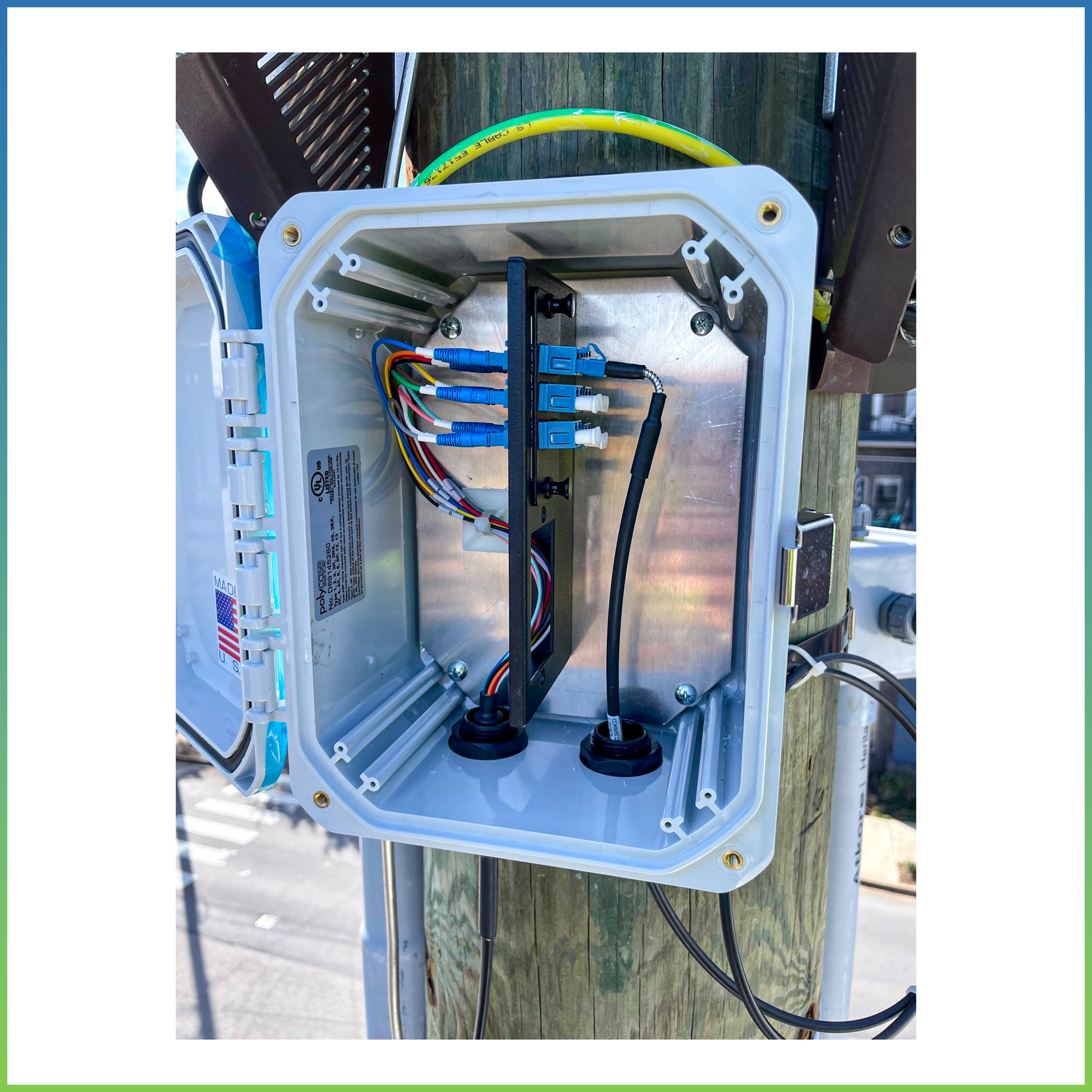 Pre-Wired Pole Mount Enclosures