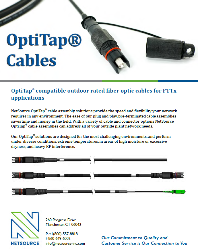 OptiTap® Cables