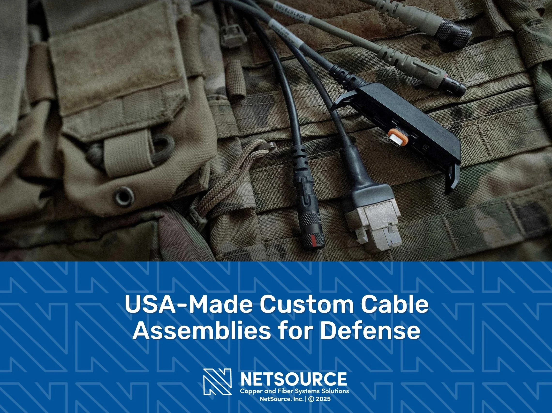 USA-Made Custom Cable Assemblies for Defense