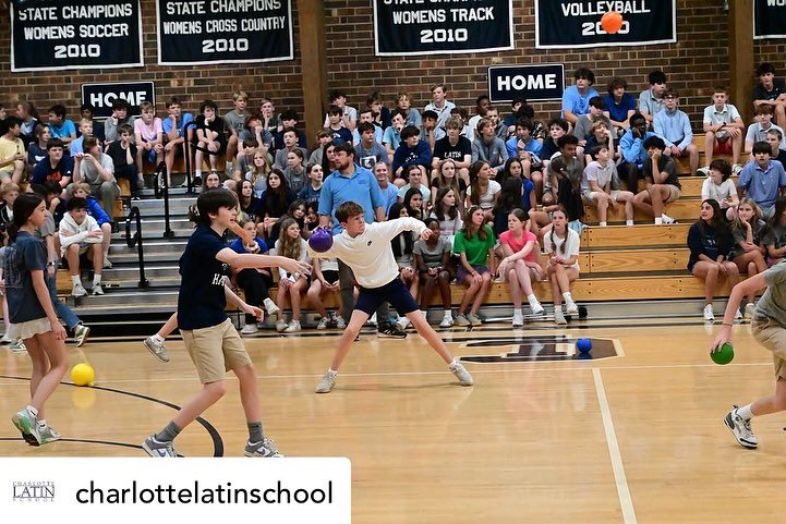Scenes from Middle School&rsquo;s Annual Dodgeball Tourney 

Sixth grade beat seventh grade. And eighth grade beat sixth grade to face off against the Middle School teachers. With the faculty team outnumbered by students three to one, Mr. Ballaban re