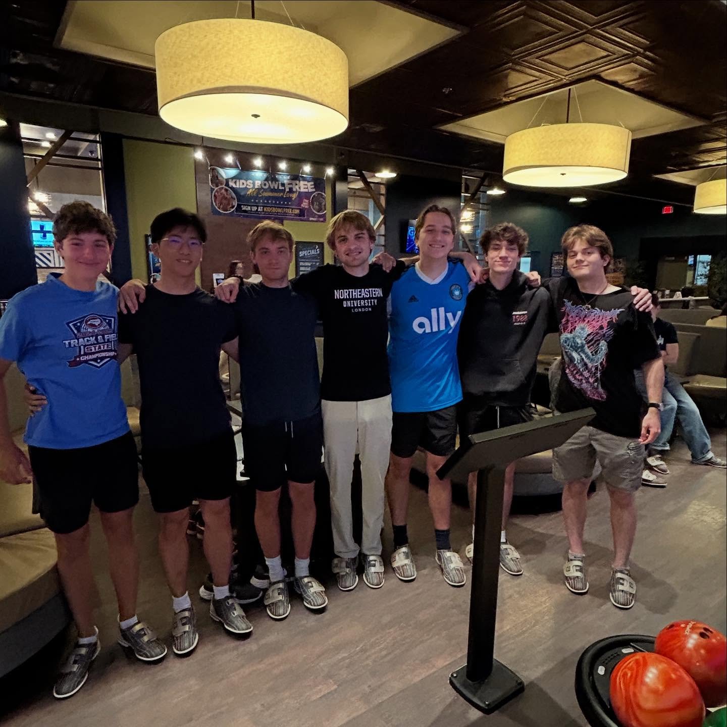 Today&rsquo;s Senior Send-Off officially welcomed the Class of 2025 into the Charlotte Latin Alumni Association! 🎉

The morning kicked off with breakfast on campus before heading to Spare Time for bowling, laser tag, escape rooms, and arcade games. 