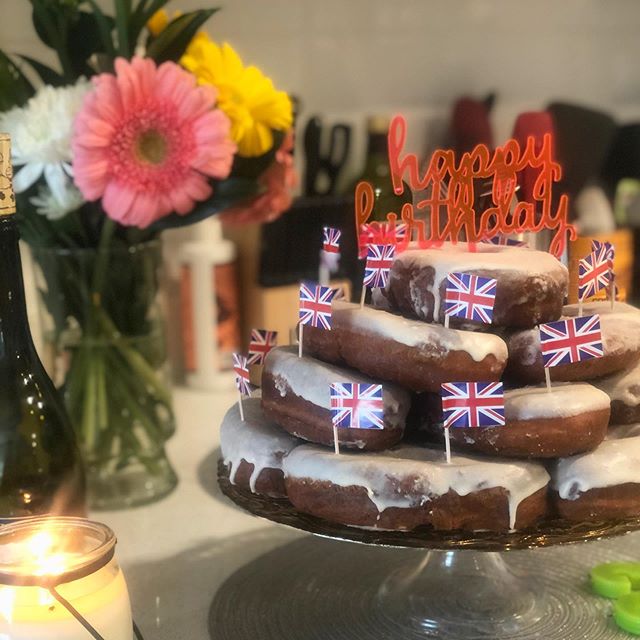 This years birthday isn&rsquo;t the same without my Mom and I just wanted to say thank you to all my friends &amp; family for making this birthday weekend as special as can be! Especially my sister @jboqueria for my British themed tea party! To the b