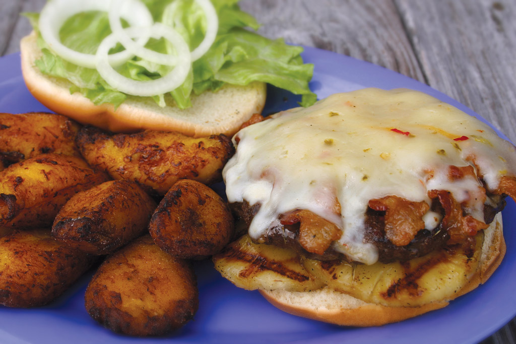 Mushroom Swiss Burger