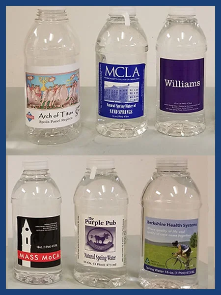 Custom Labels Show case your business or special event with your logo or message