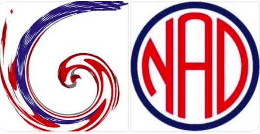 National Deaf Chamber of Commerce logo next to NAD logo.