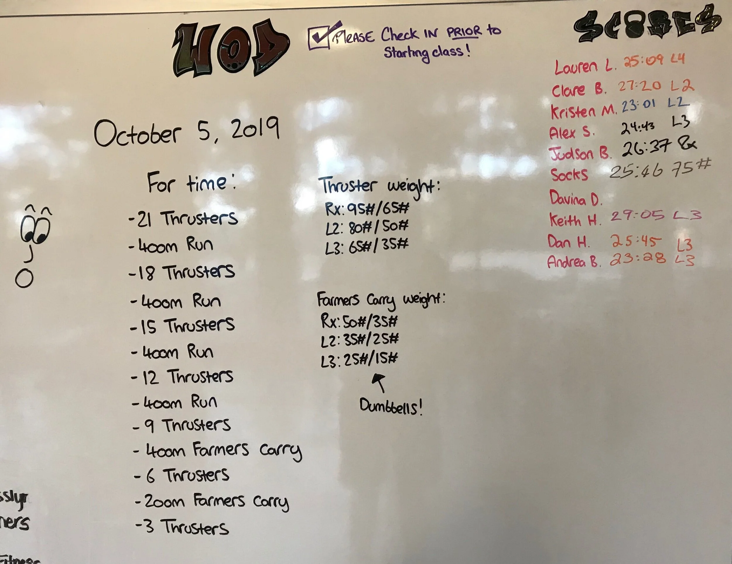 Workout Of The Day October 5 19 Crossfit Rosslyn Workout Of The Day October 5 19 Crossfit Rosslyn