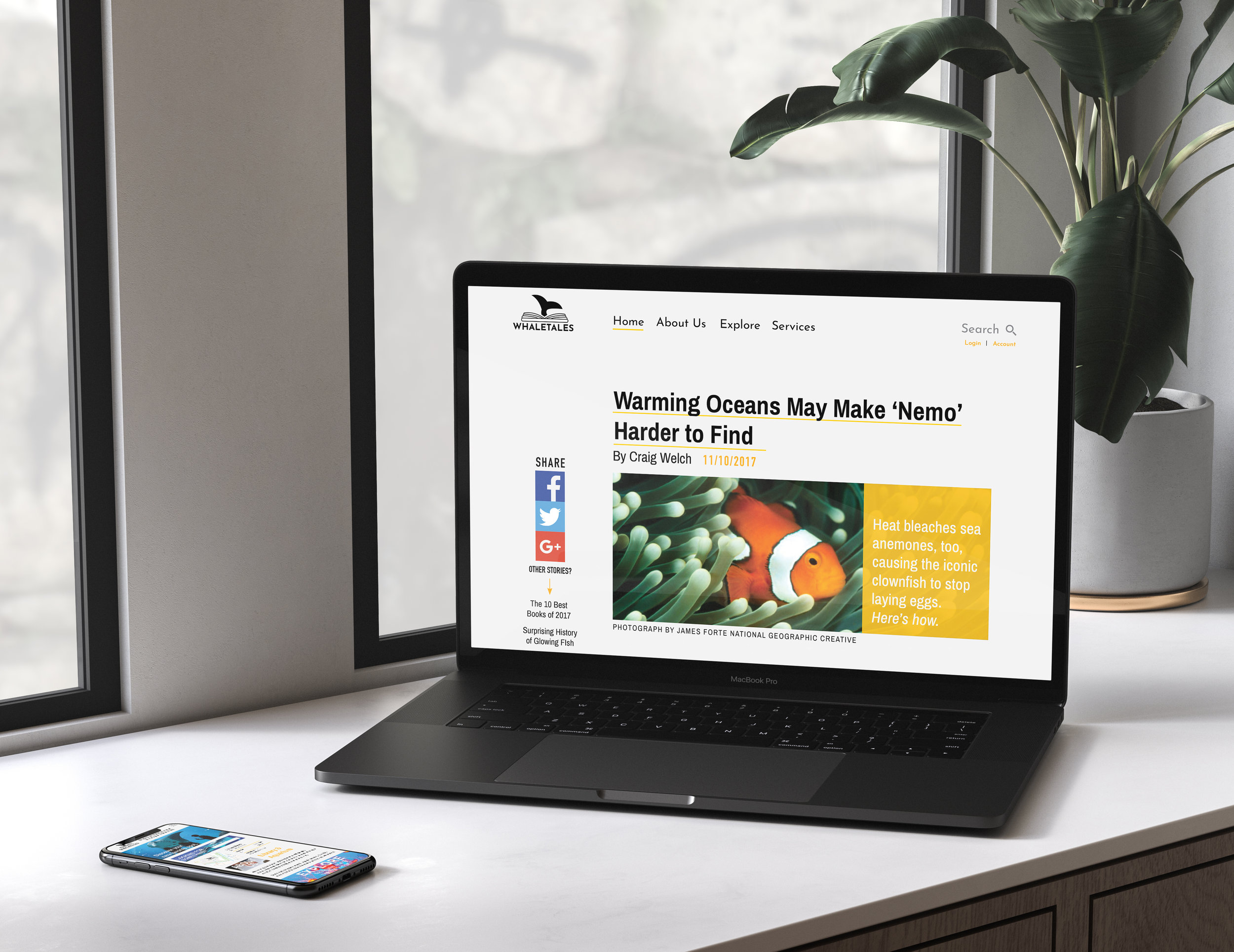 Whaletales Website