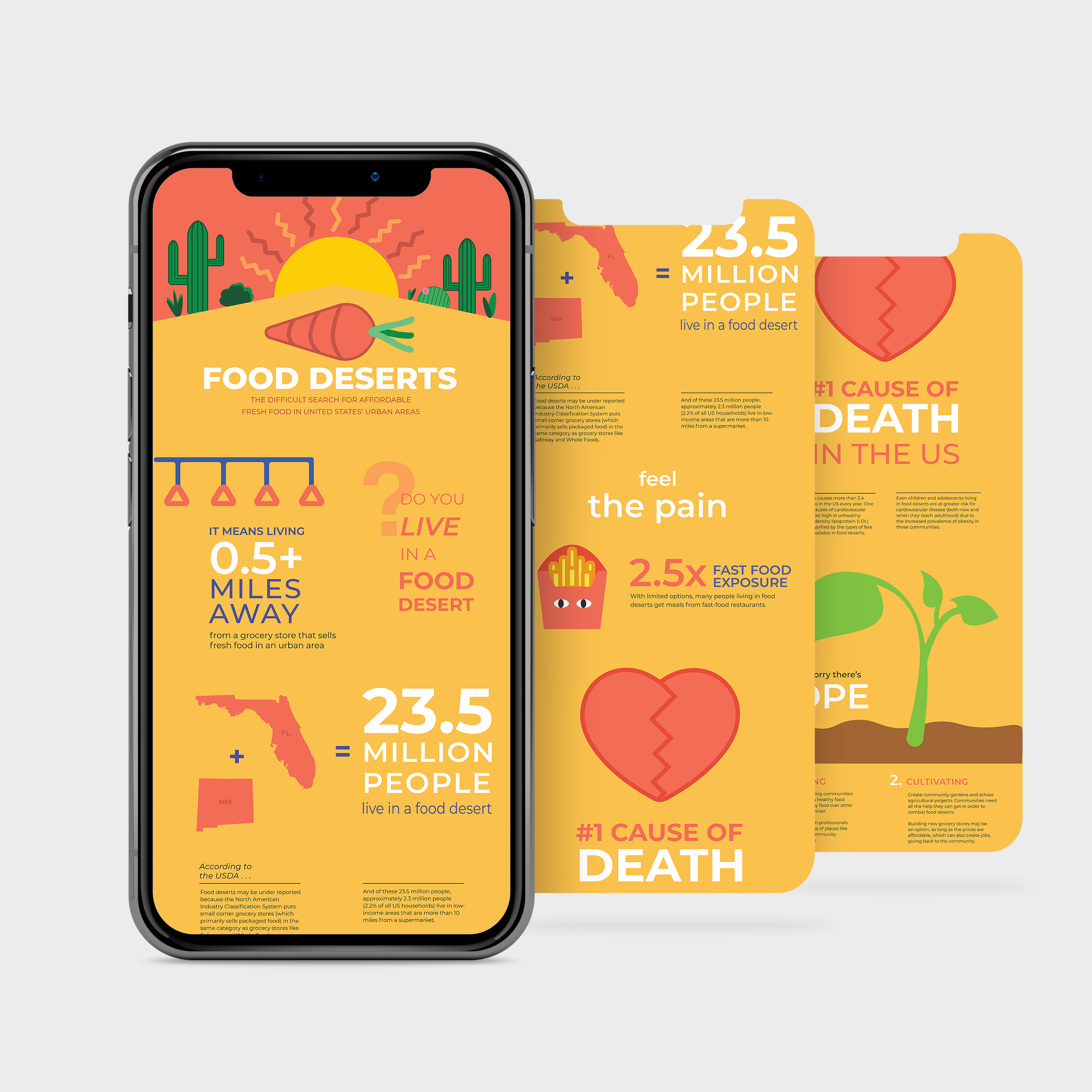 Food Desert Infographic