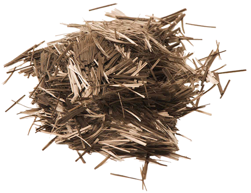 Loose basalt fiber material