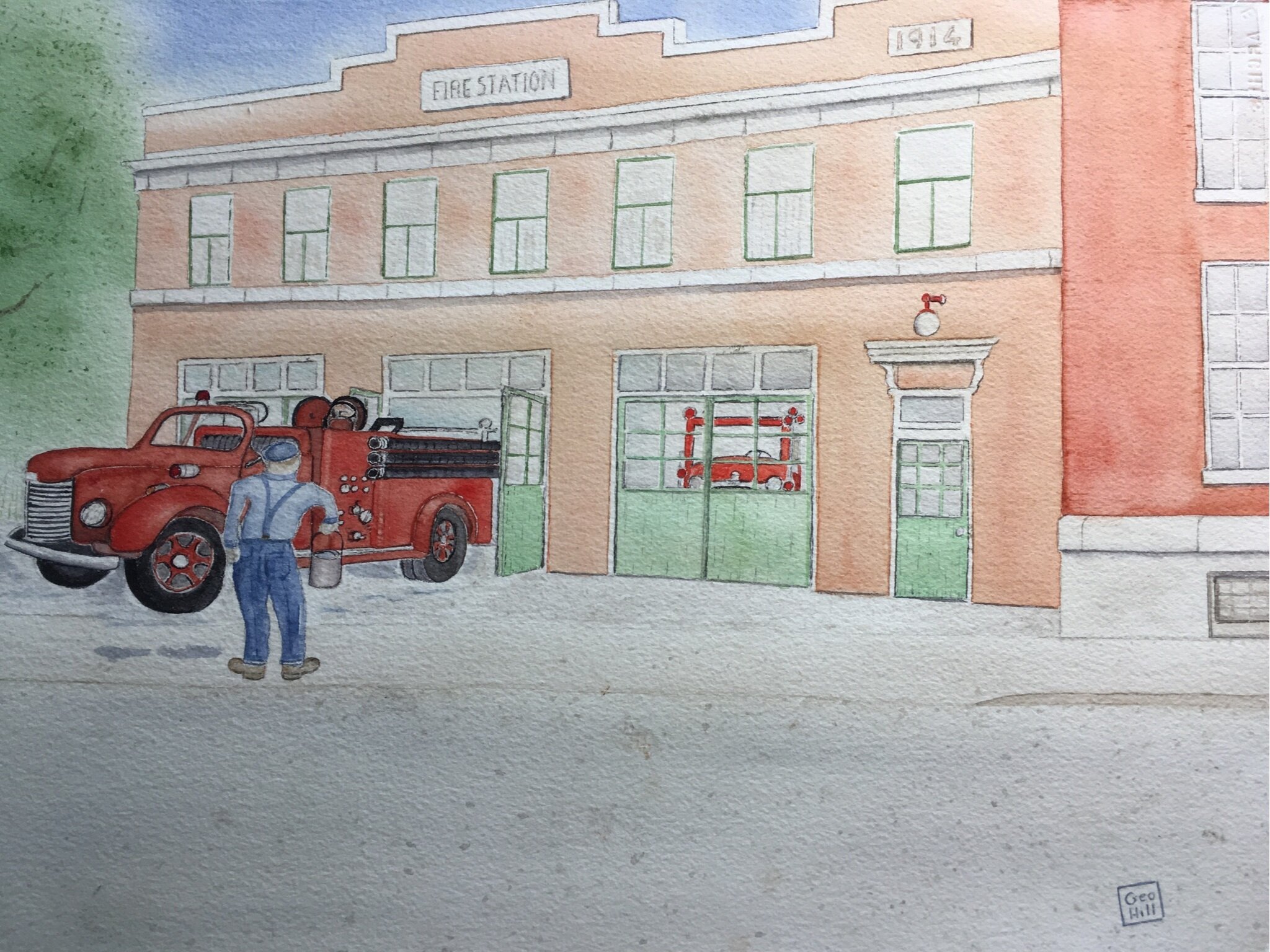 Town Fire Station