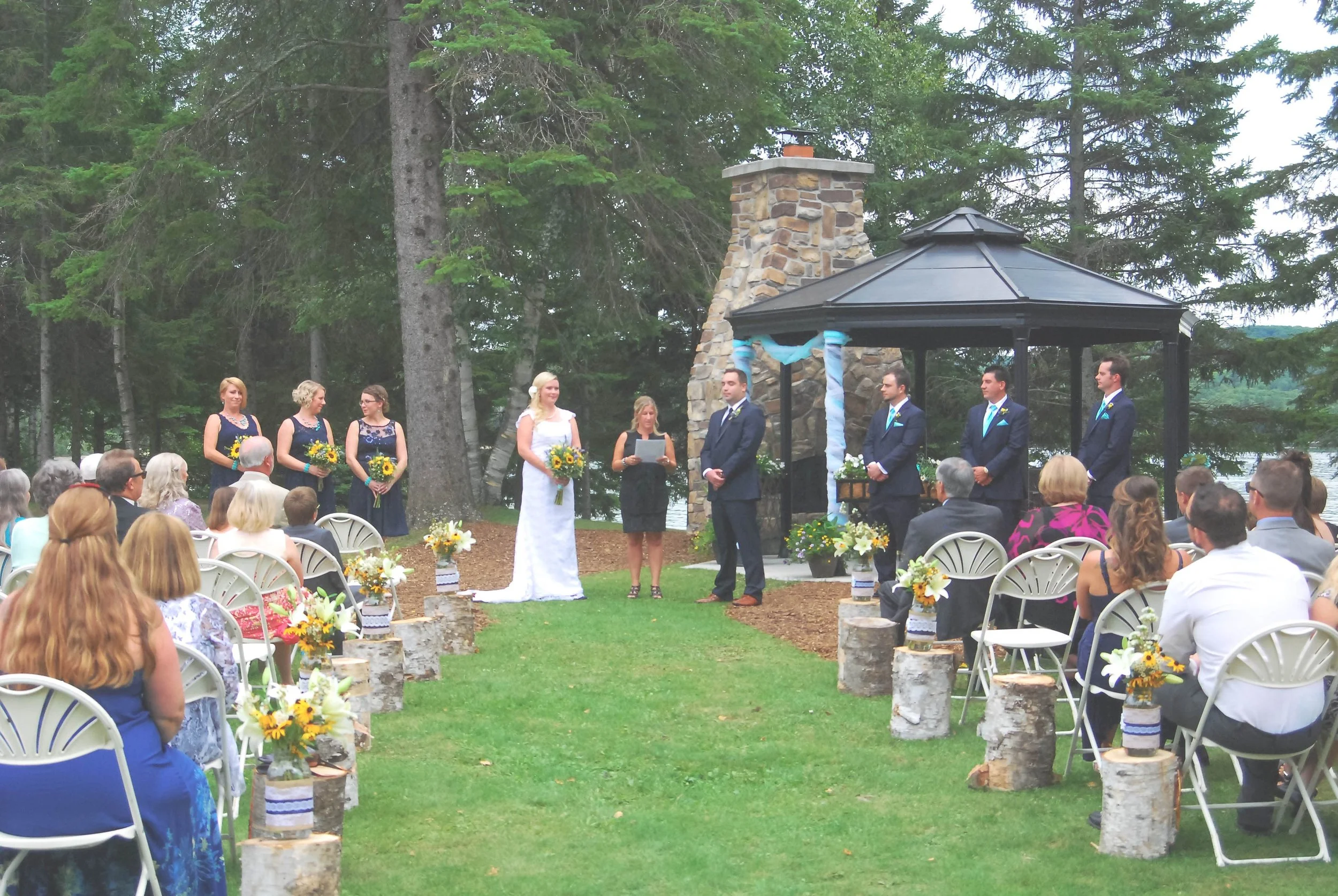 Wedding at Edgewater Park Lodge
