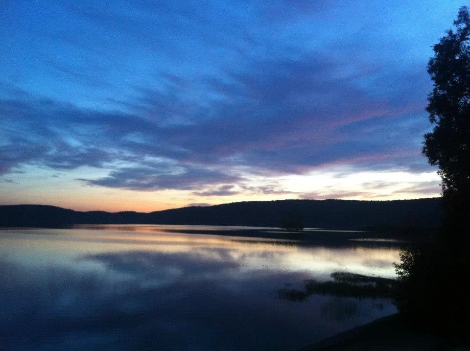 Sunset at Sand Lake