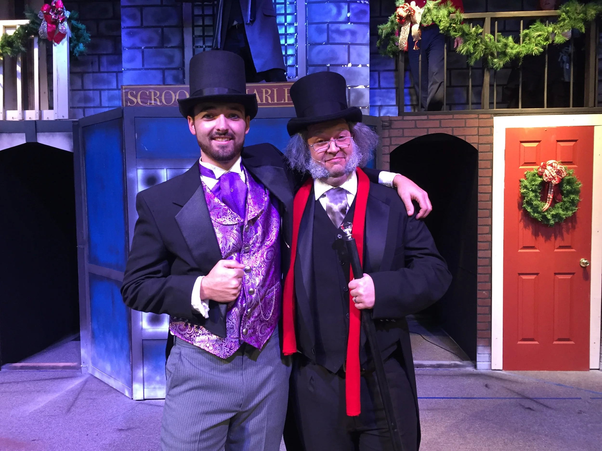 Scrooge and Fred 2017.jpg