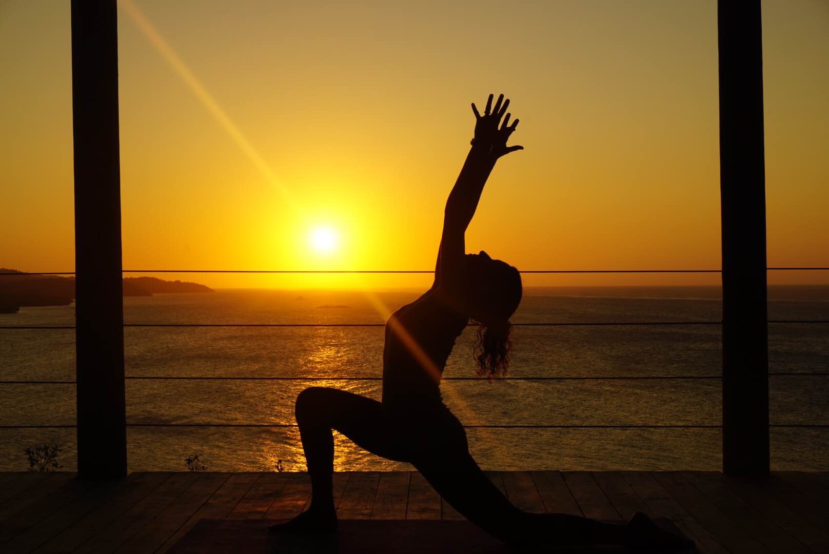 Sunset Vinyasa in Honduras