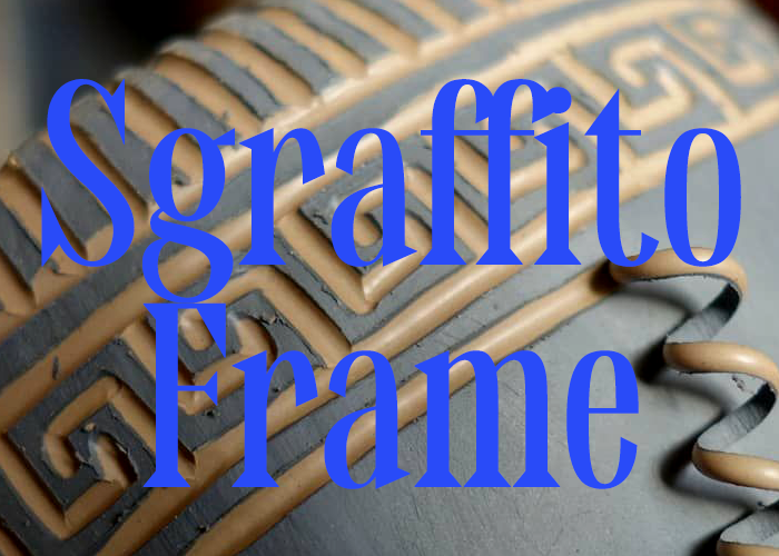 Sgraffito Frame