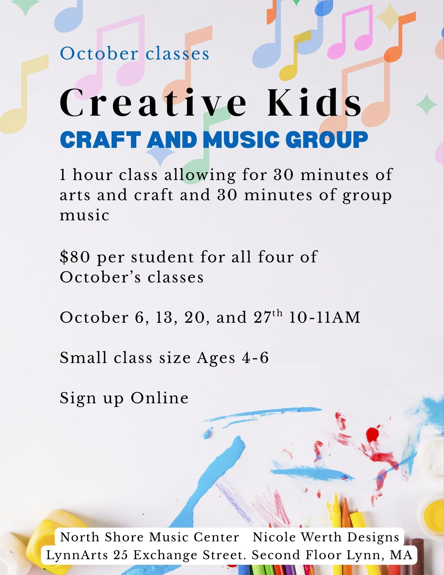 October Creative Kids