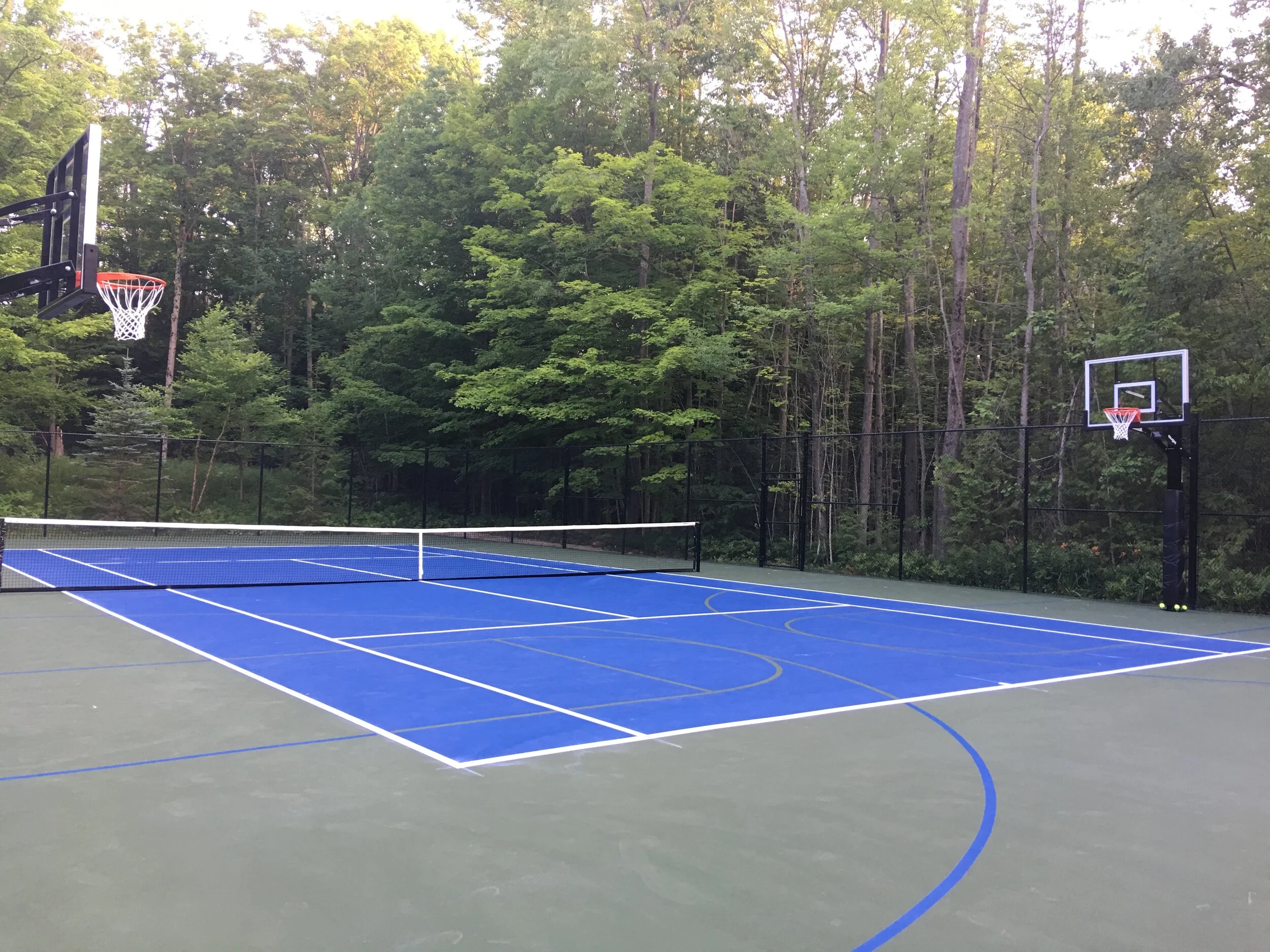 Private Court - 2018 New Construction with Multi-Sport