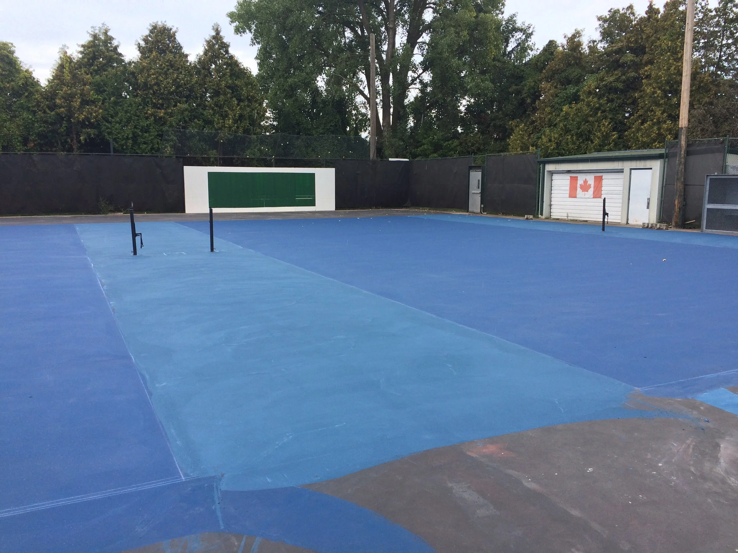 Niagara Academy of Sports - 2019 4 Court Colour Coating