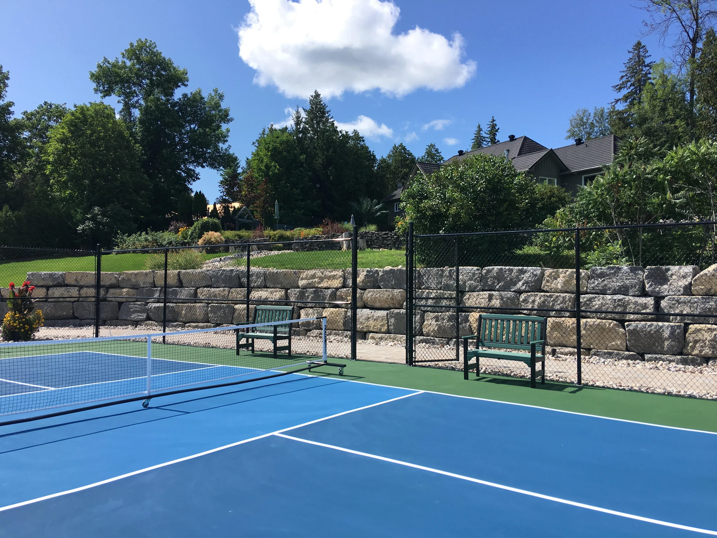 Private Pickleball Court - 2019 Colour Coating