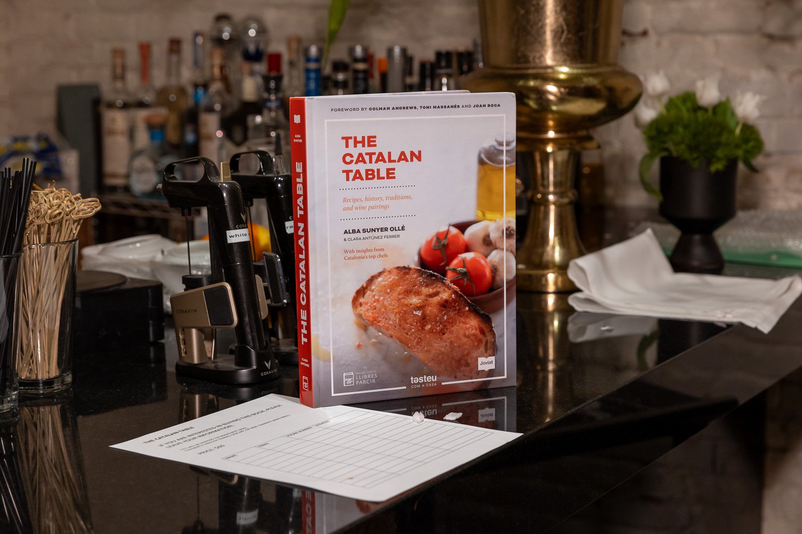Our Guest Executive Chef Alba Sunyer's Cookbook