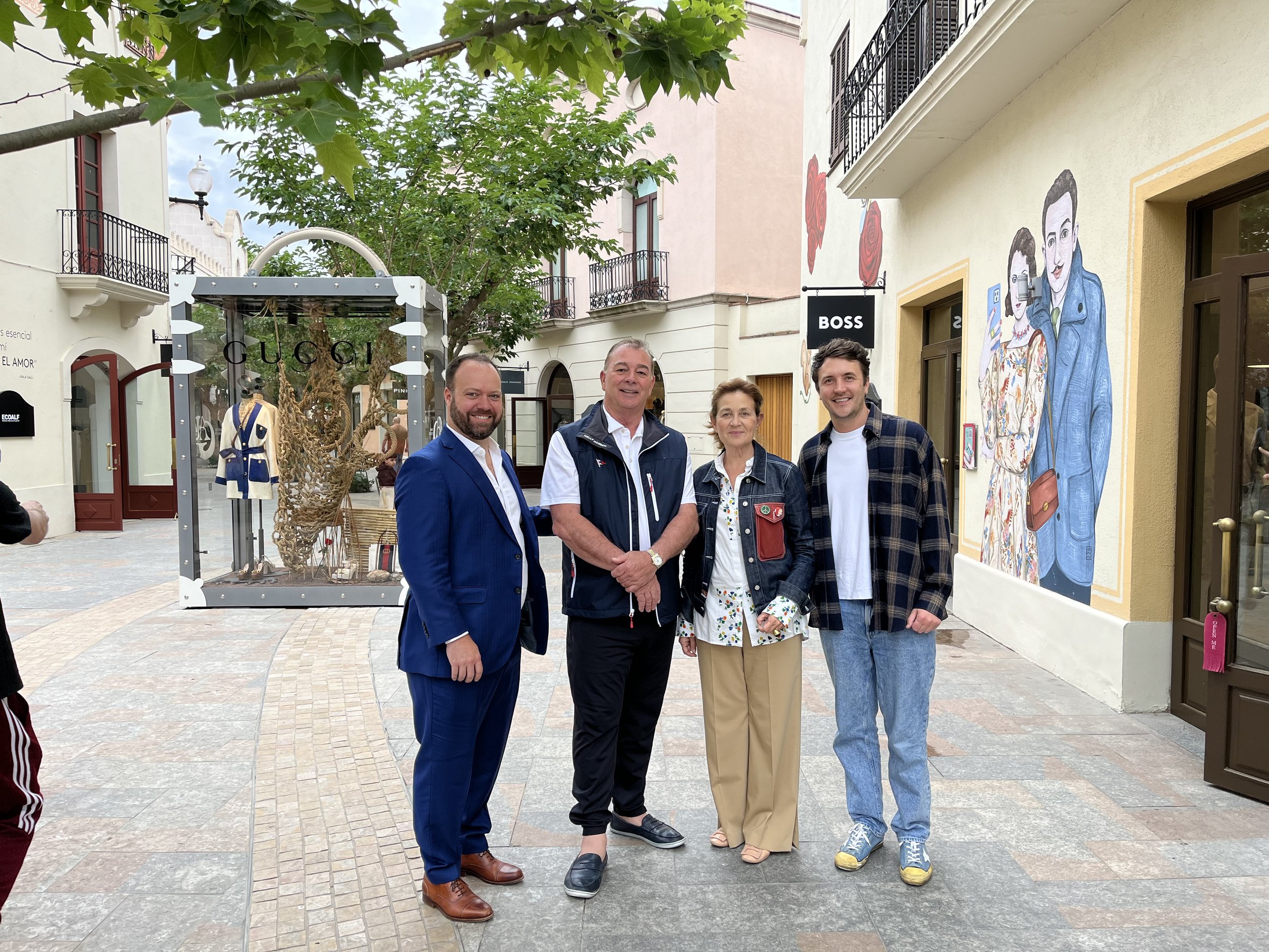CAC President Marc Corsi at the La Roca Village shopping center, a property of CAC title partner Value Retail