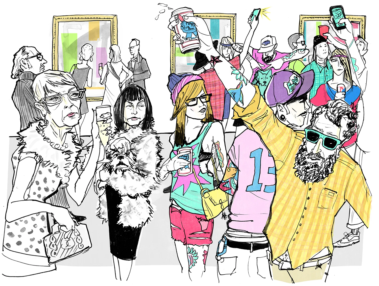 NY Observer - Hipster art galleries