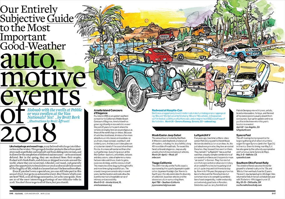 Car and Driver - Automotive Events