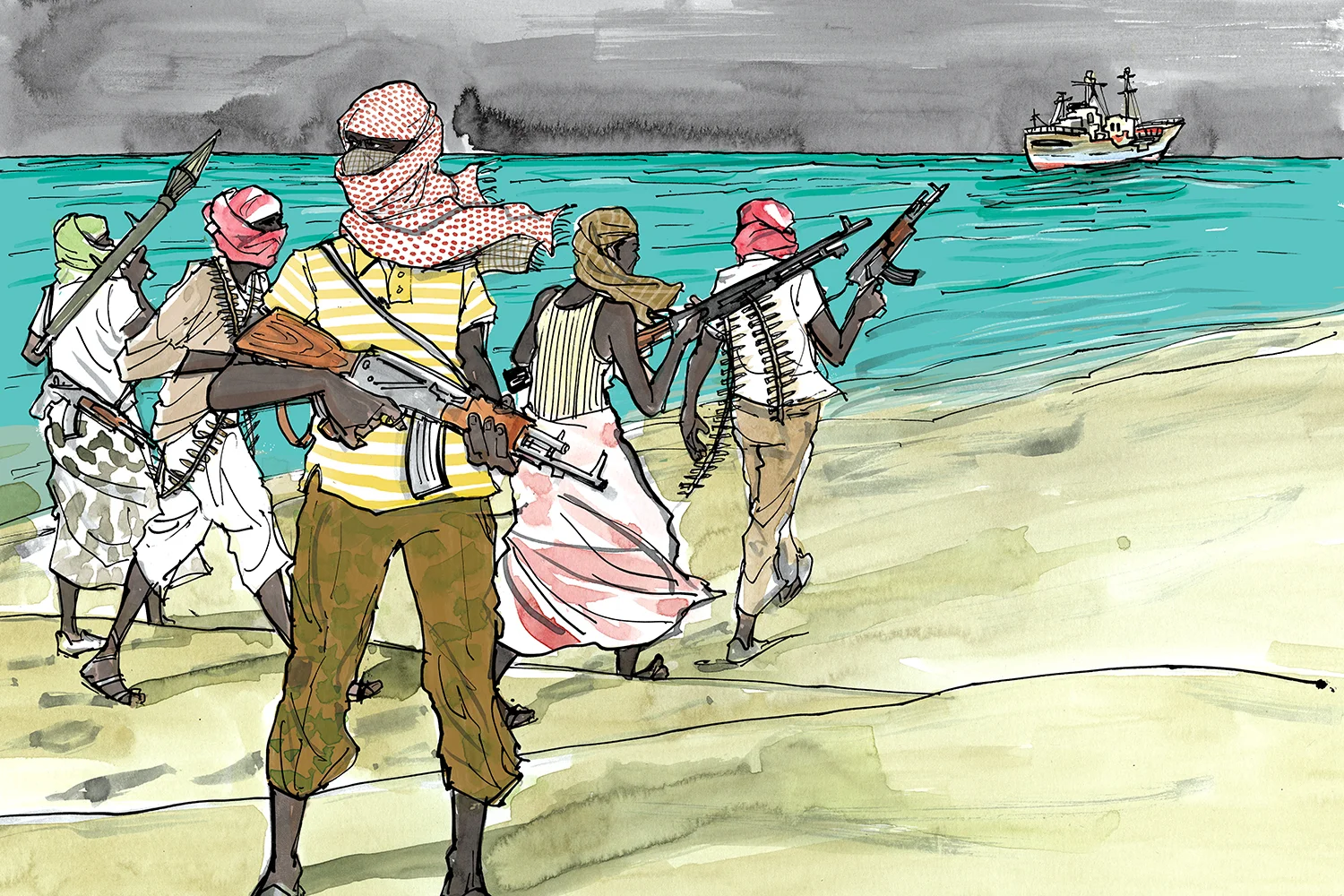 Power & Motoryacht - Somali Pirates