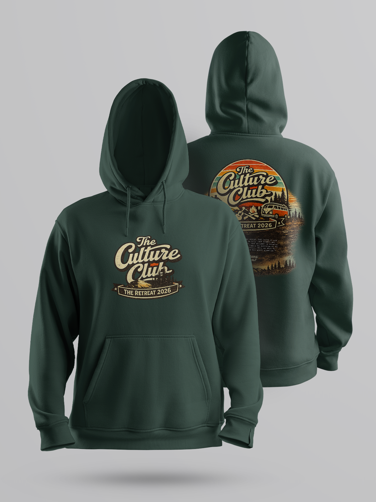 Green Box Hoodie  |  Retreat 2026