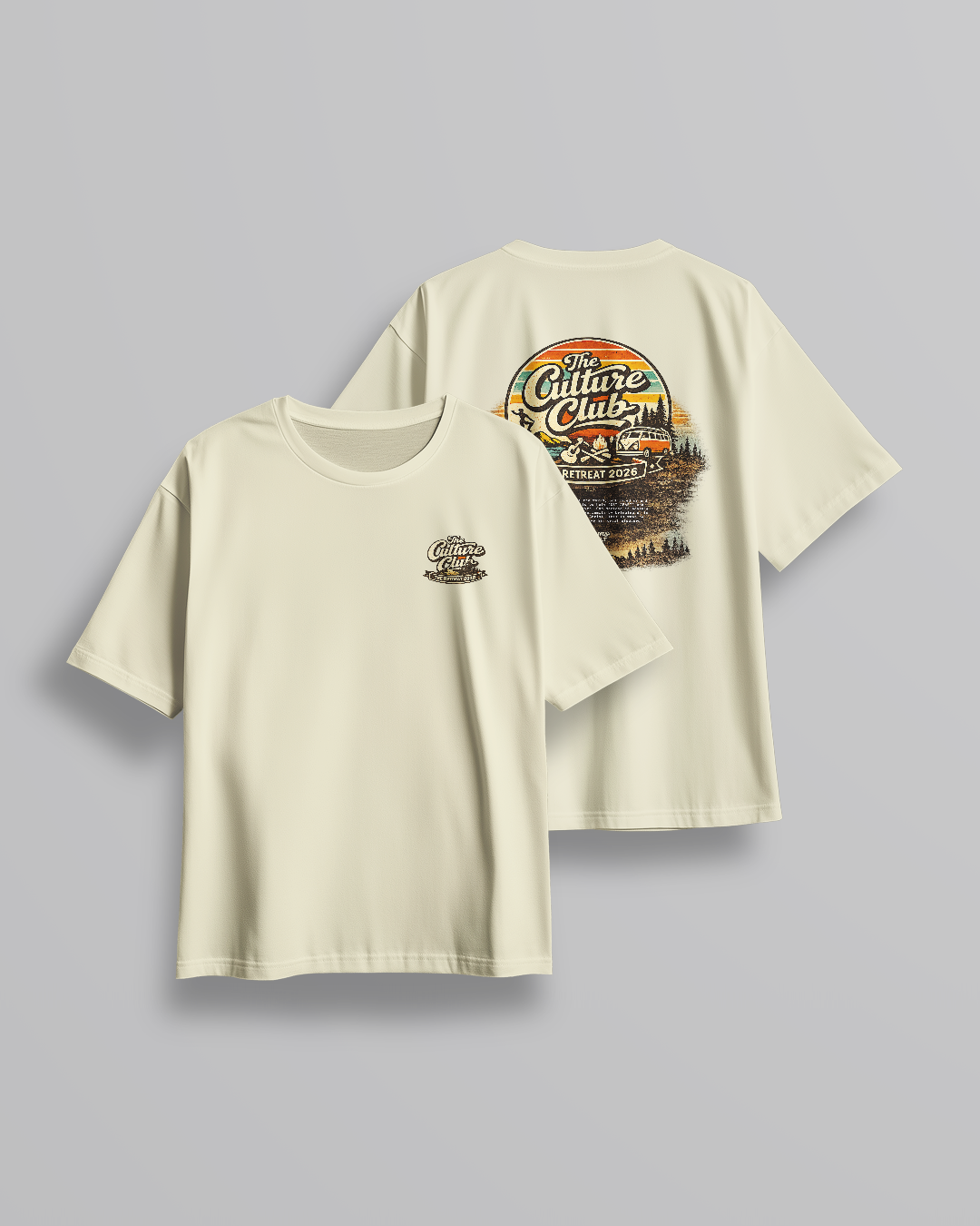 Beige Box T-Shirt  |  Retreat 2026