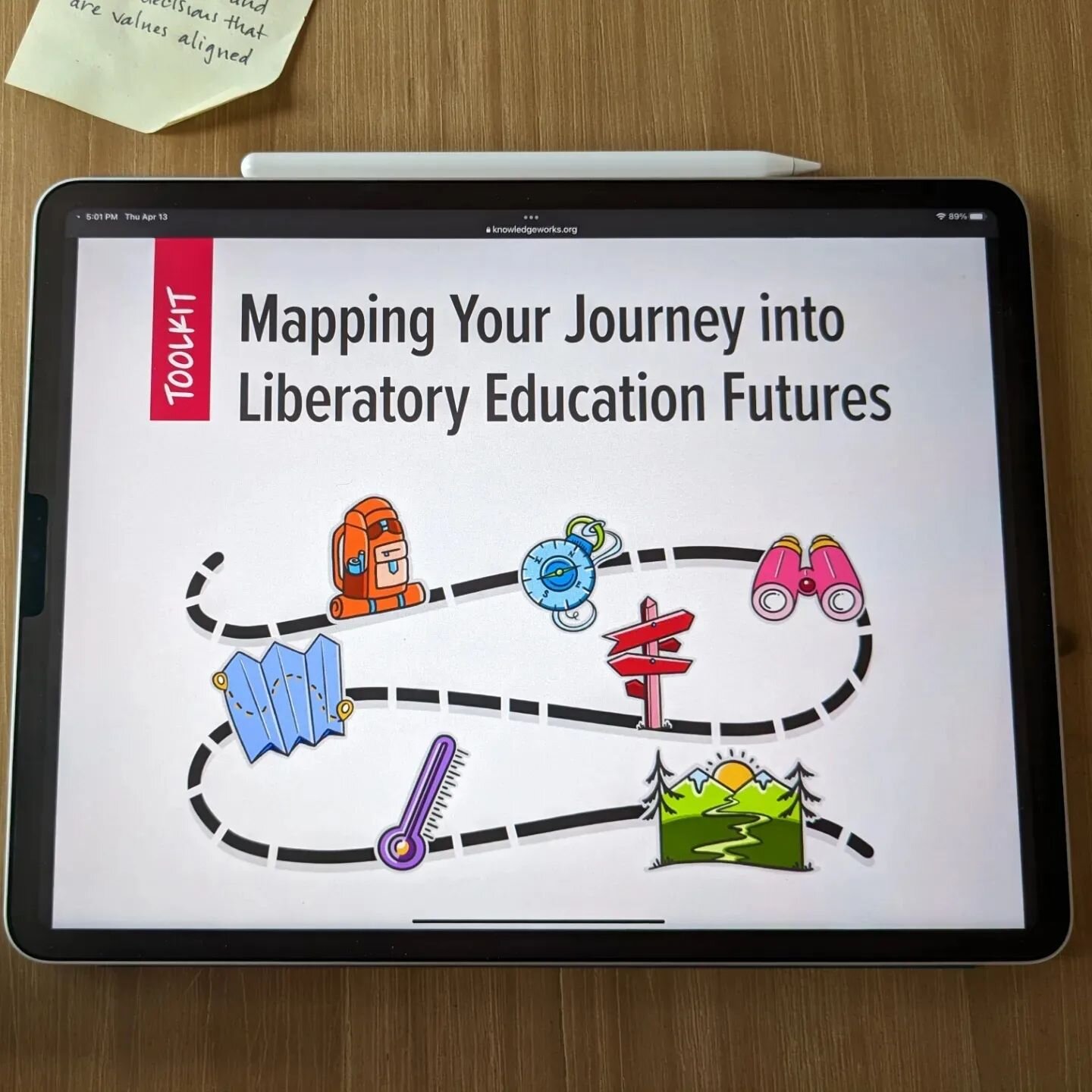 🔥New toolkit from @weareknowledgeworks! Proud to share a resource that I had a part in helping to create and which will help you work toward a more equitable #FutureOfLearning.

🙋🏻&zwj;♀️ Most folks know me as a graphic recorder and facilitator; I