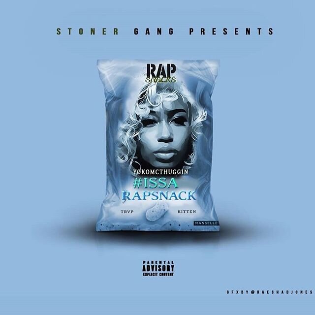 New vibes to smoke to #IssaRapSnack by @yokomcthuggin is Streaming on all platforms #itunes #Spotify #AppleMusic and more. Roll that shit up, press play and vibe out with the gang 😤💨💨