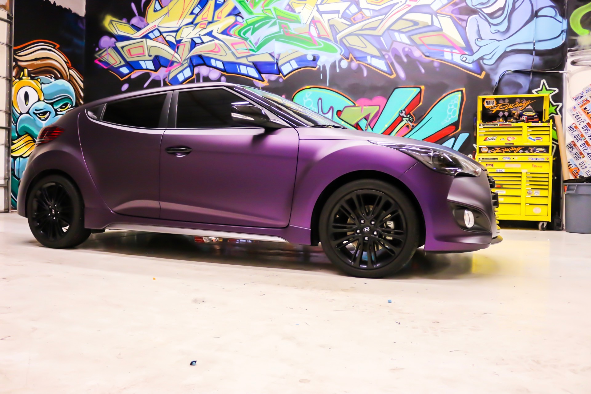 How to VINYL WRAP A CAR in your own garage - Quick, cheap, & easy