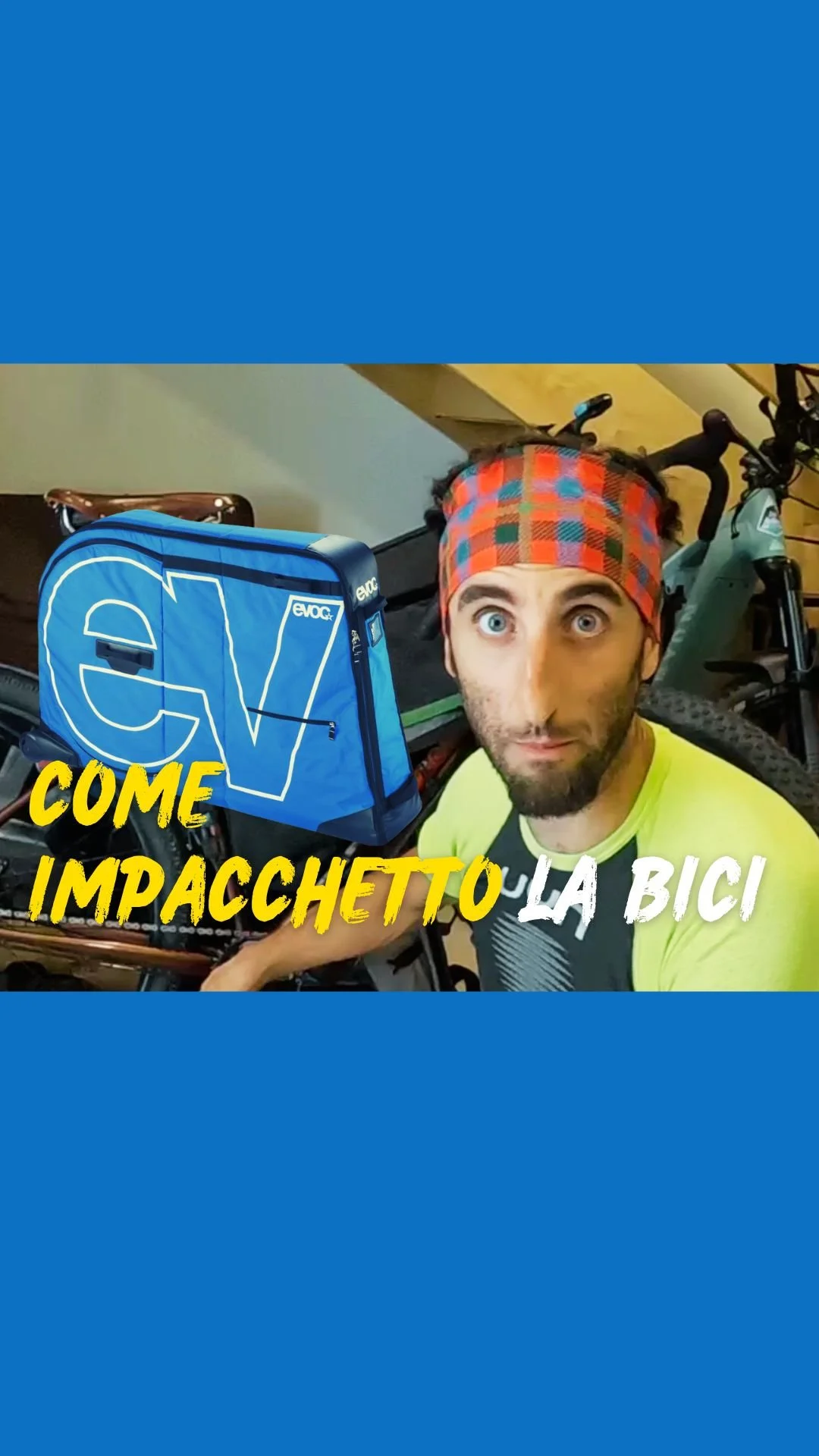 Come si prepara un bici per volare?